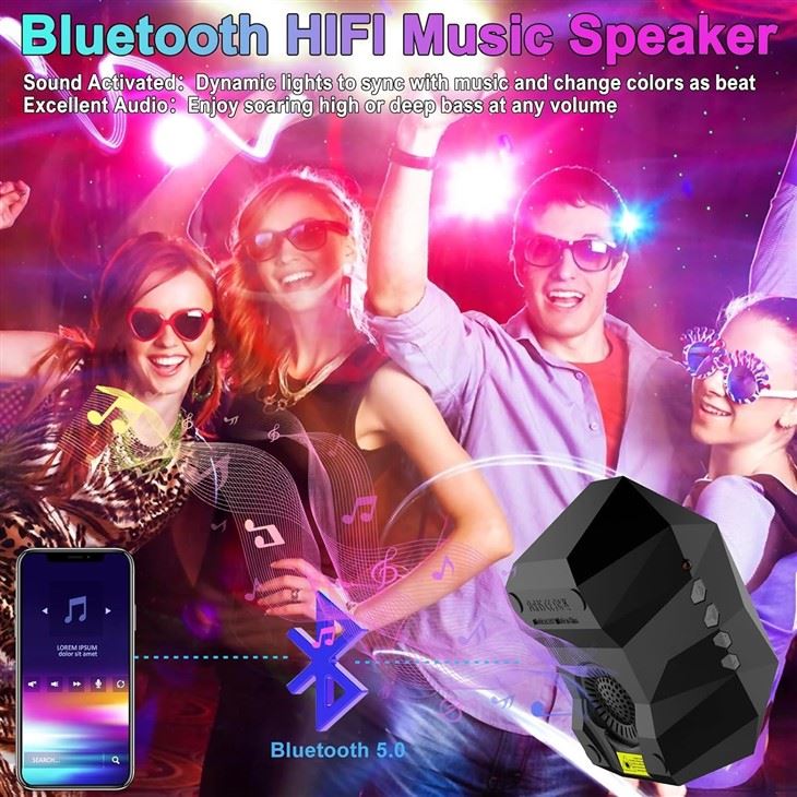 Night Galaxy Northern Lights Aurora Projecto With Bluetooth Speaker Remote high quality